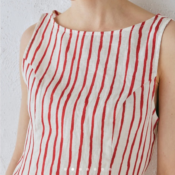 Vrg Grl Chloe Linen Dress - Picture 3 of 3